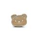 Kids Handmade Mango Wood Bear Drawer Knob